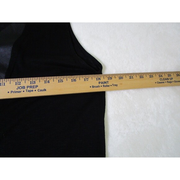 Cha Cha Vents Womens Tank Top Blouse Size S Black - Picture 8 of 11